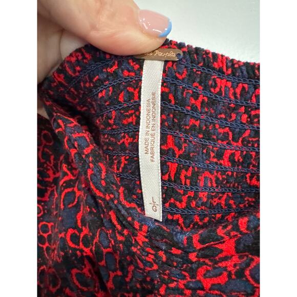 MSRP $128. Free People Floral Print Tabitha Mini Size L | SAME DAY SHIP - Picture 6 of 7